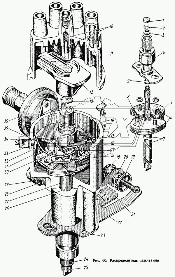 Распределитель зажигания