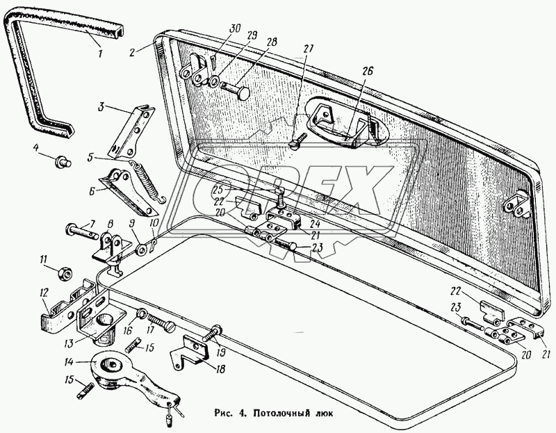 Потолочный люк