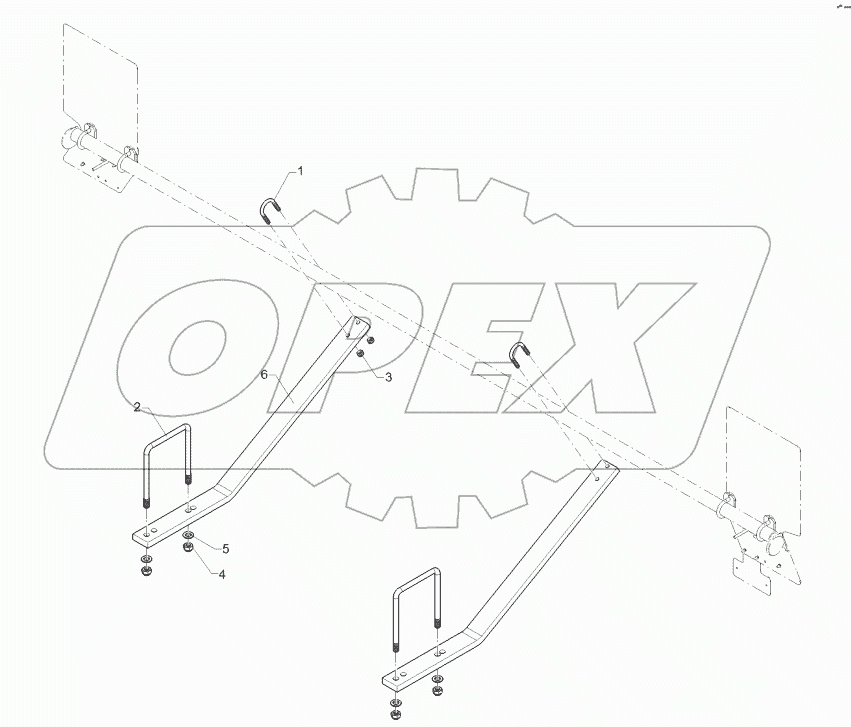 67010250 Carrier for light