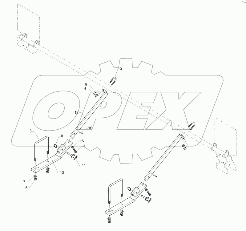 67010252 Carrier for light