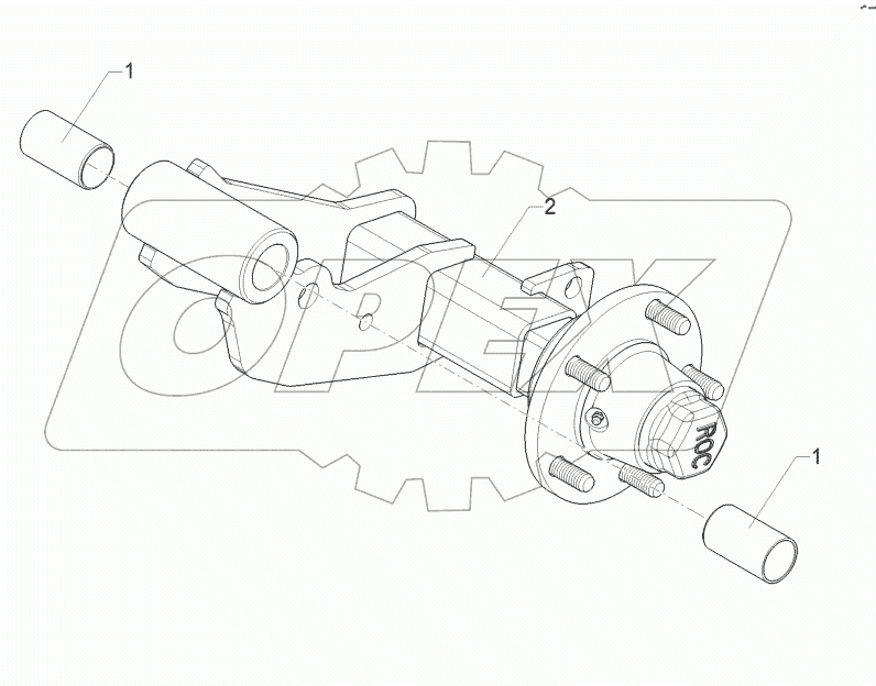 54710013 Wheel bracket