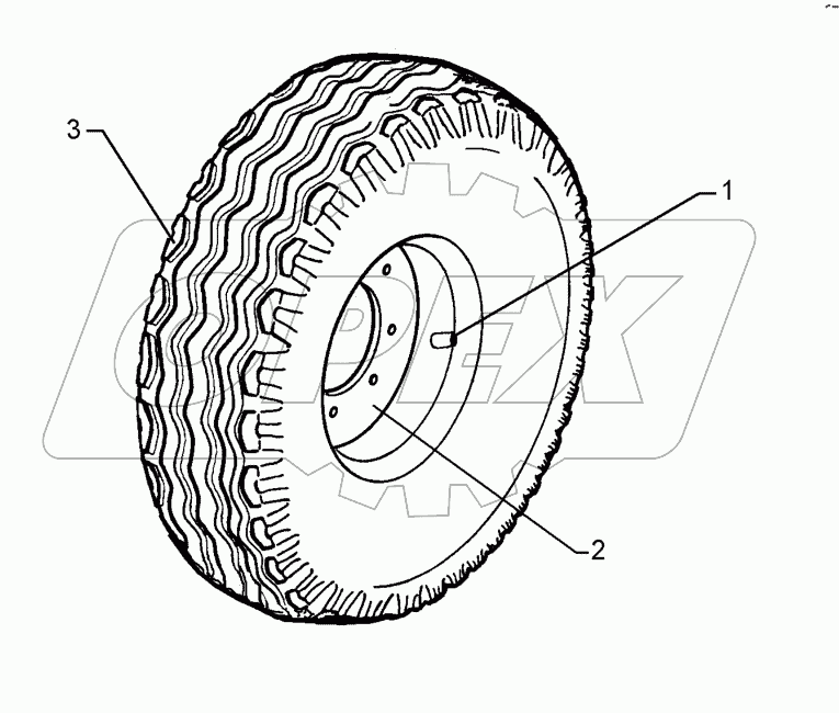 5508862 Wheel