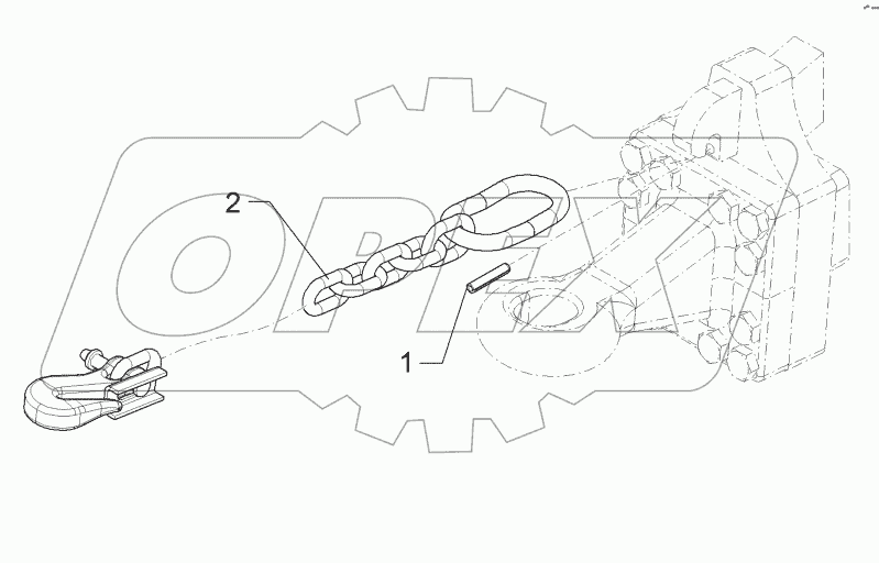 33110013 Safety chain