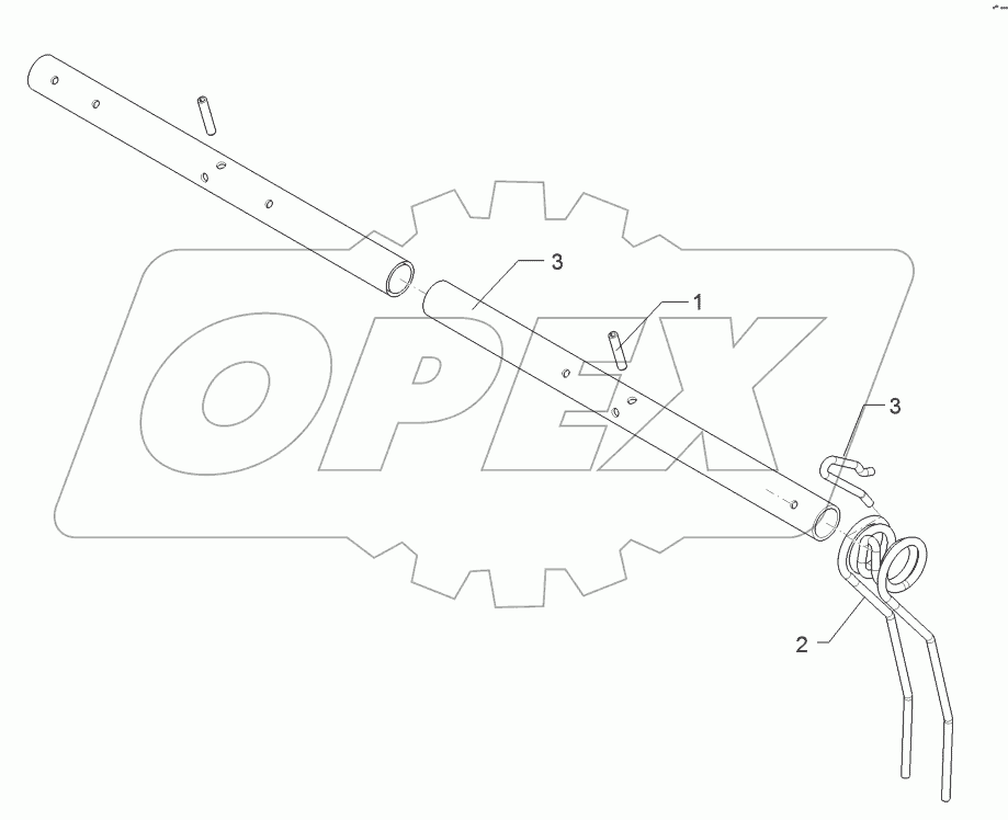 51210070 Straw harrow