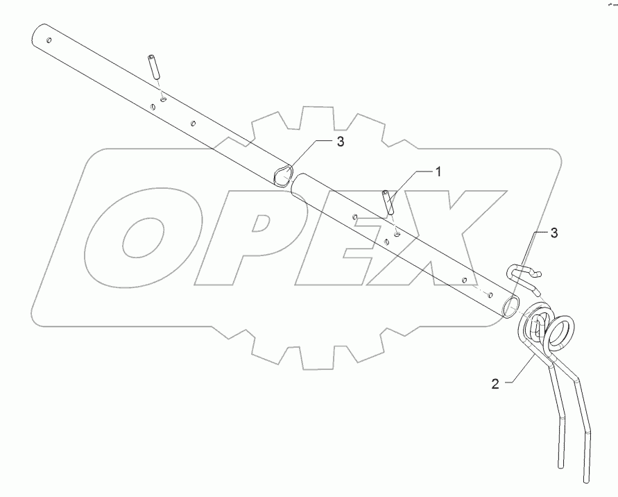 51210071 Straw harrow