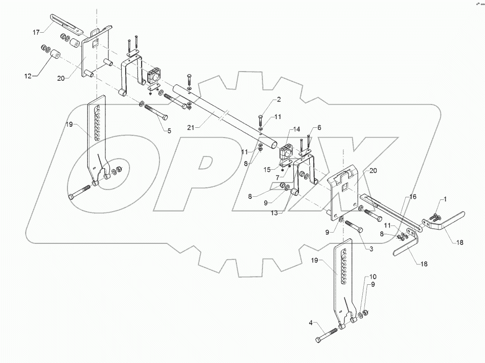 62210511 Harrow adjustment