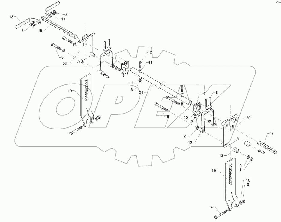 62210512 Harrow adjustment