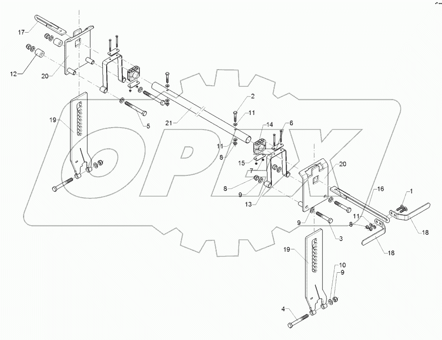 62210513 Harrow adjustment