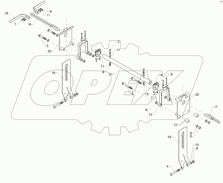 62210514 Harrow adjustment