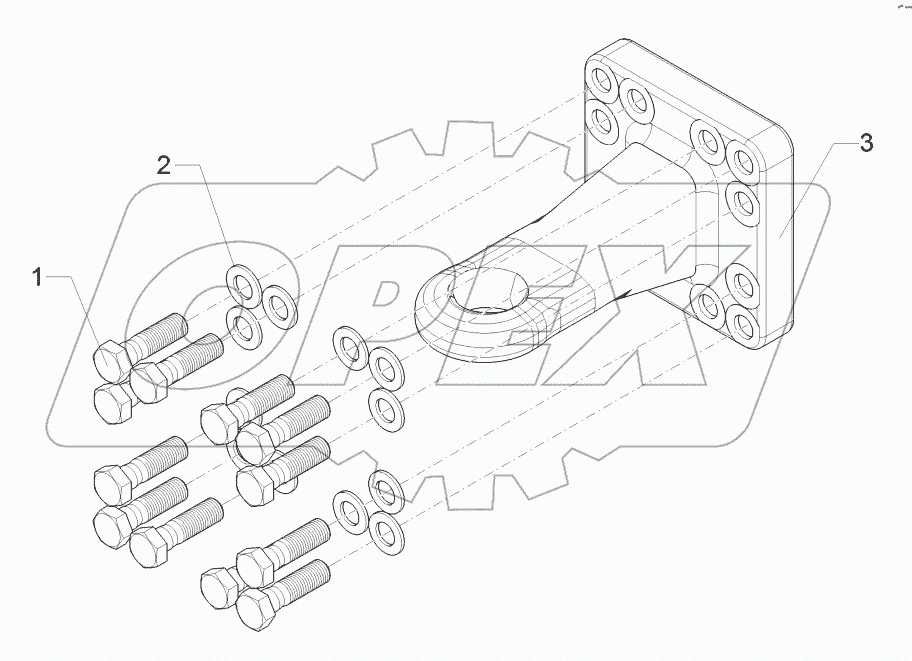 64010091 Traction loop