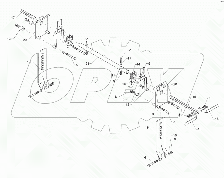 62210515 Harrow adjustment