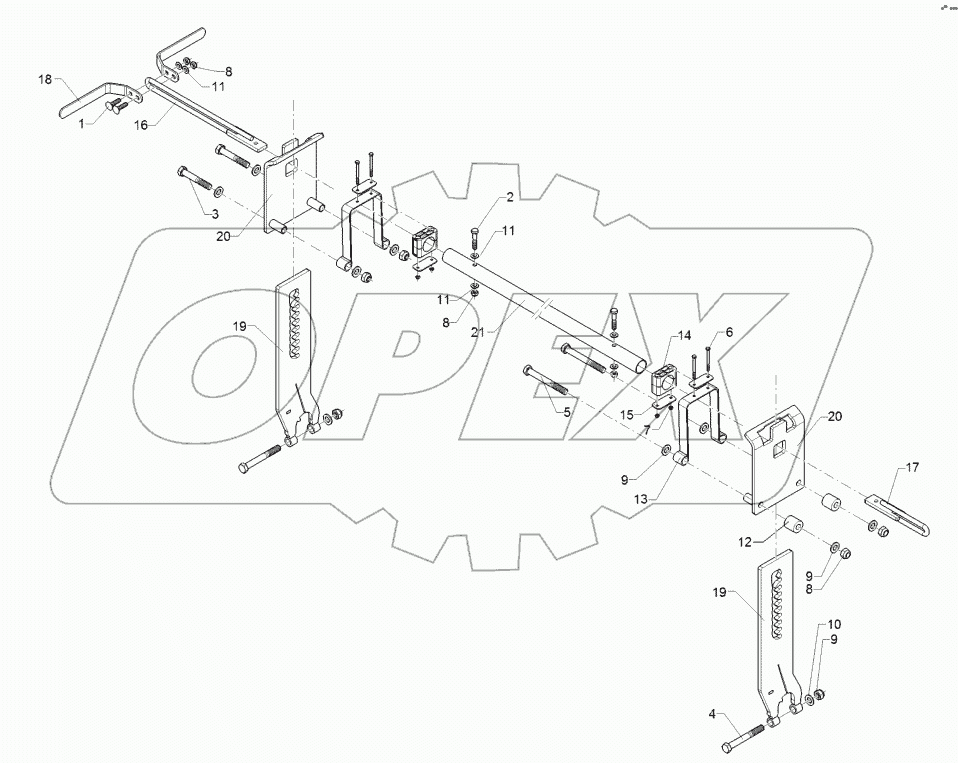 62210516 Harrow adjustment