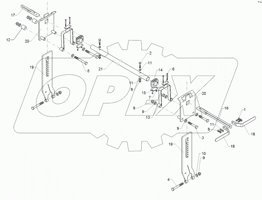 62210517 Harrow adjustment