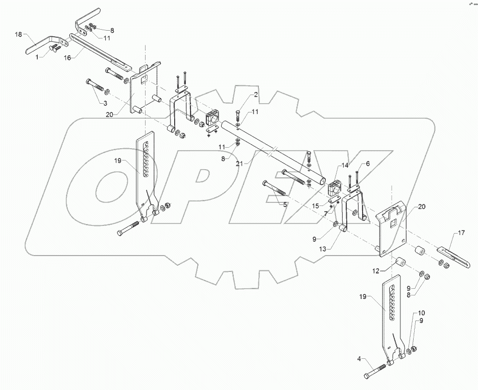62210518 Harrow adjustment