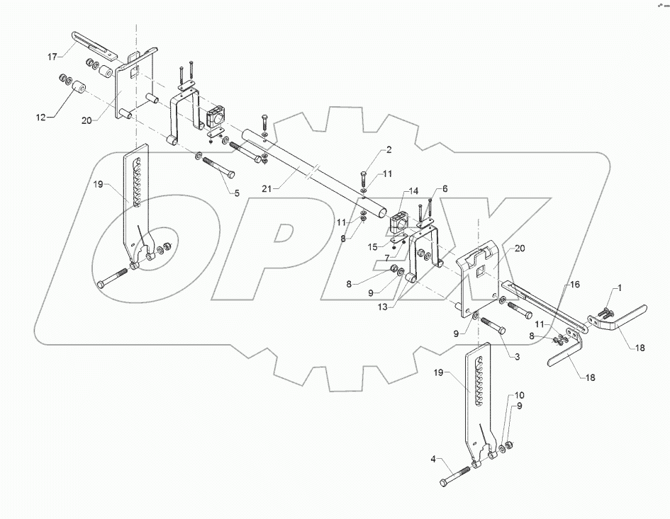 62210519 Harrow adjustment