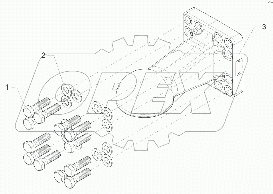 64010095 Ball-shaped coupling