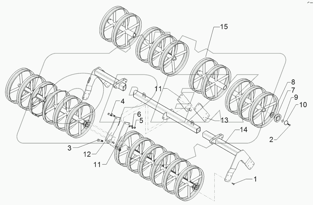 62210357 Double profile ring roller