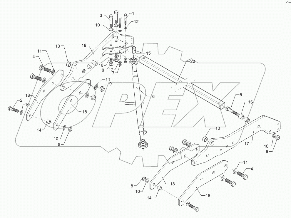 62210507 Carrier for rollers