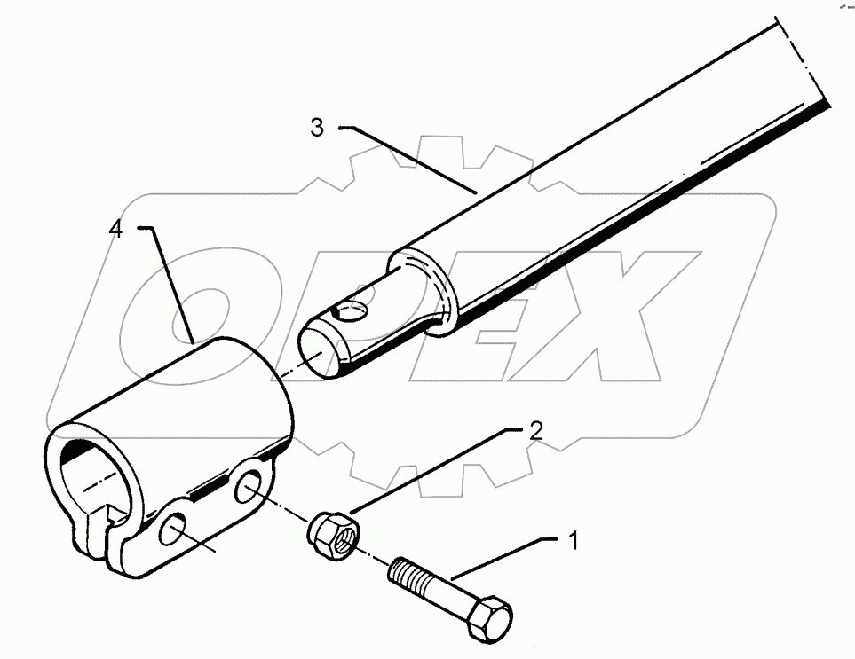 6611369 Lower link connection