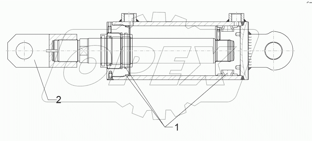 5752264 Hydraulic ram