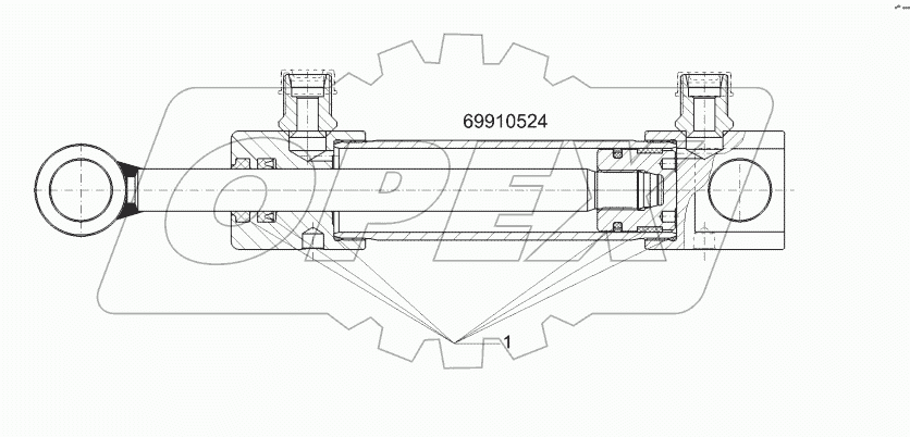 57511210 Hydraulic ram