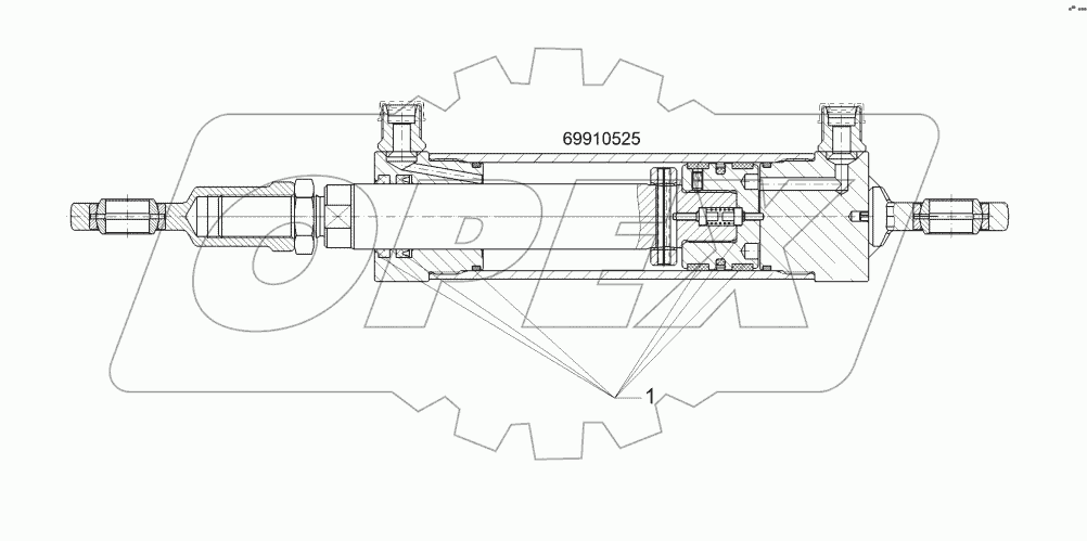 57511212 Hydraulic ram