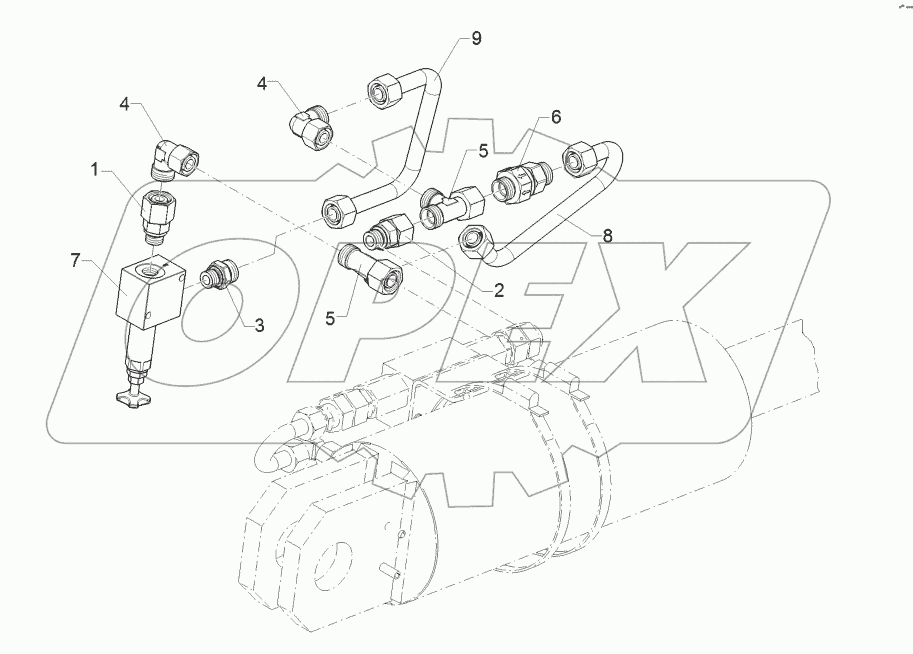 57511279 Extension set