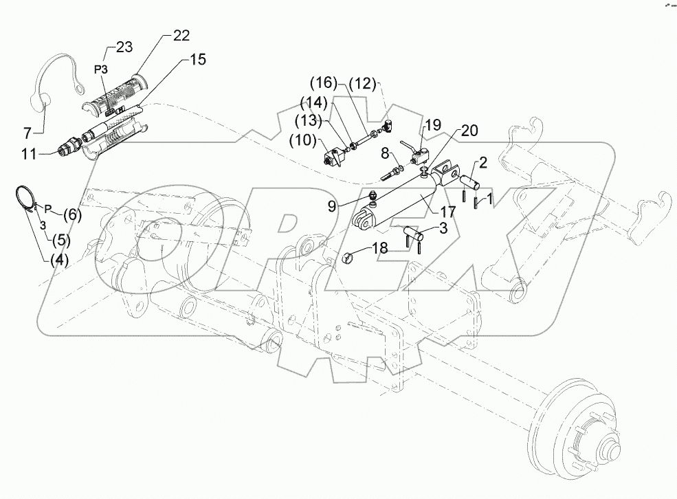 6755305 HY-assembly lift linkage