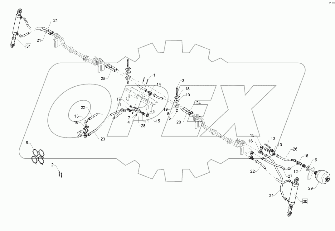 67511133 HY-assembly depth wheel