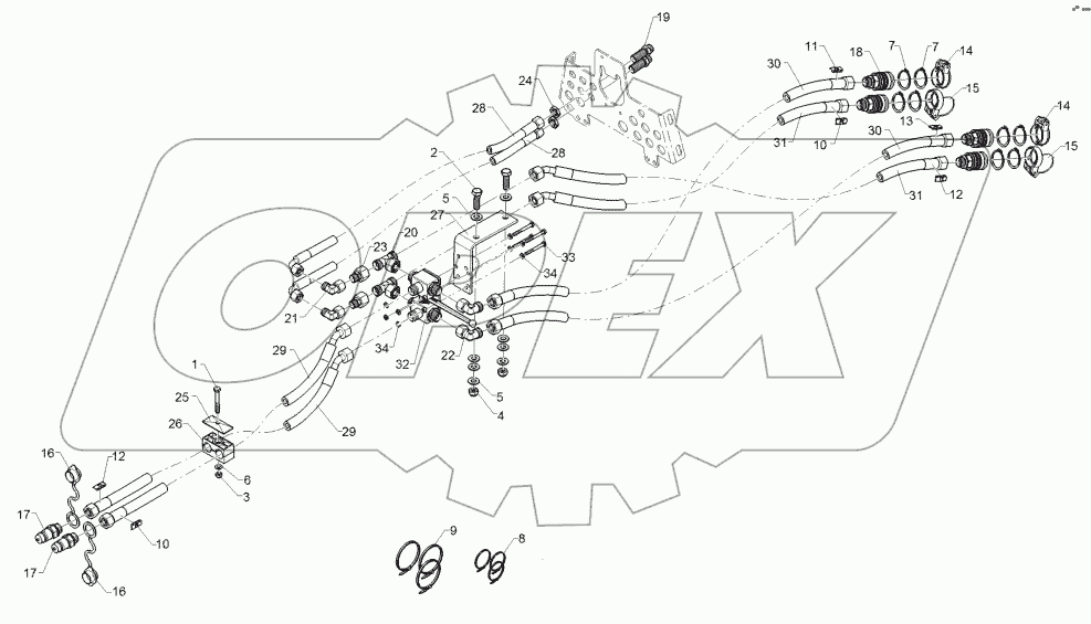 67511143 HY-assembly directional valve