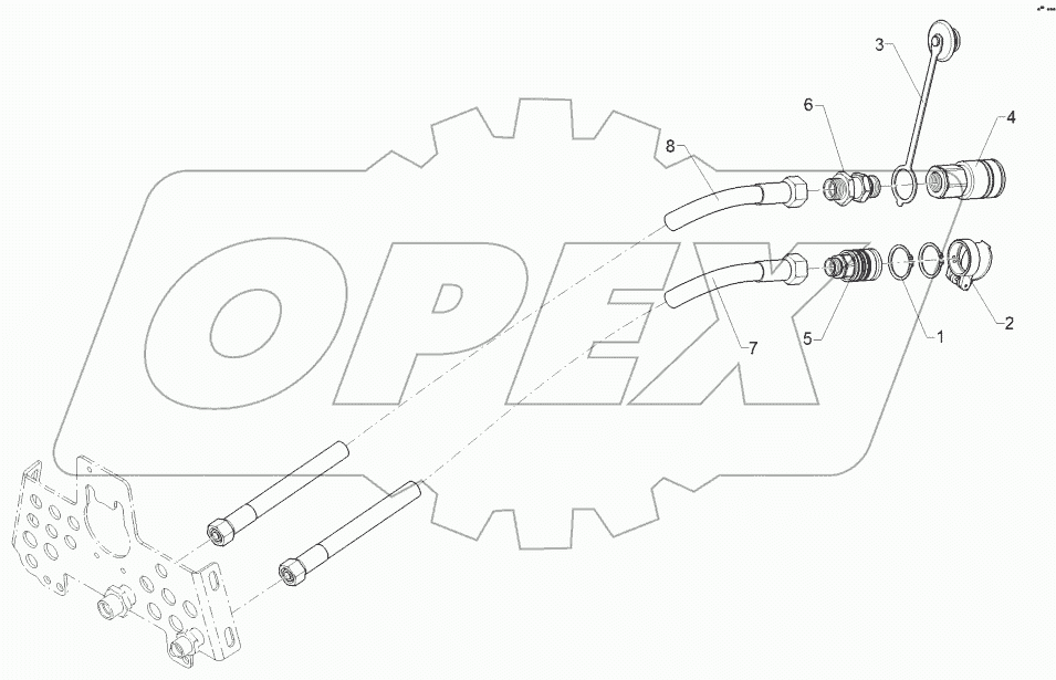 67511145 HY supply pipe fan