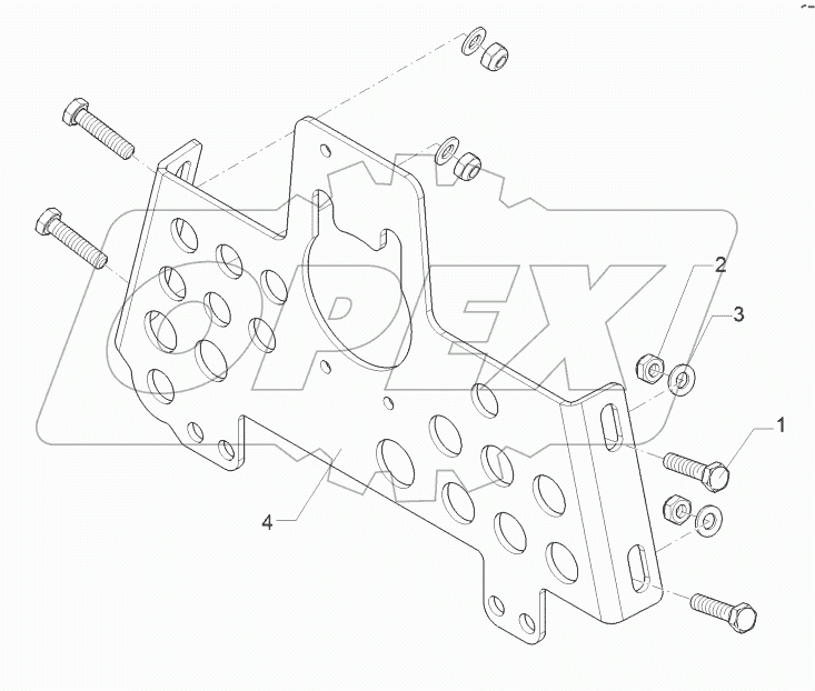 67511177 Connecting plate