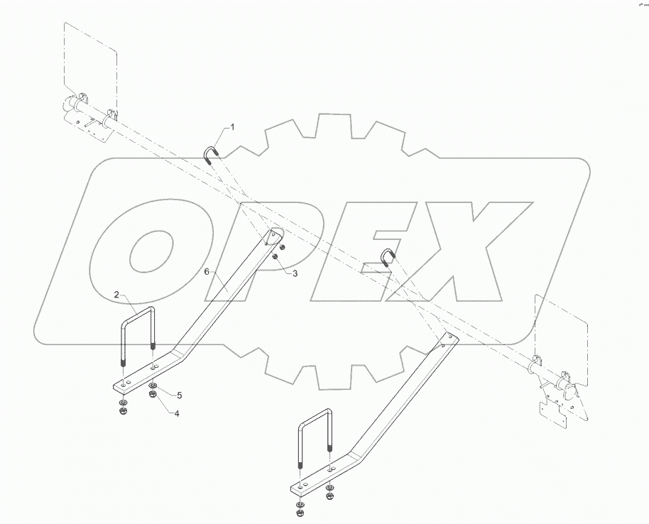 67010250 Carrier for light