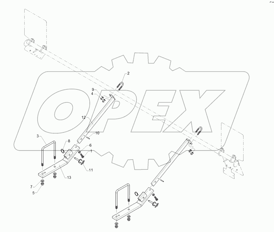 67010252 Carrier for light