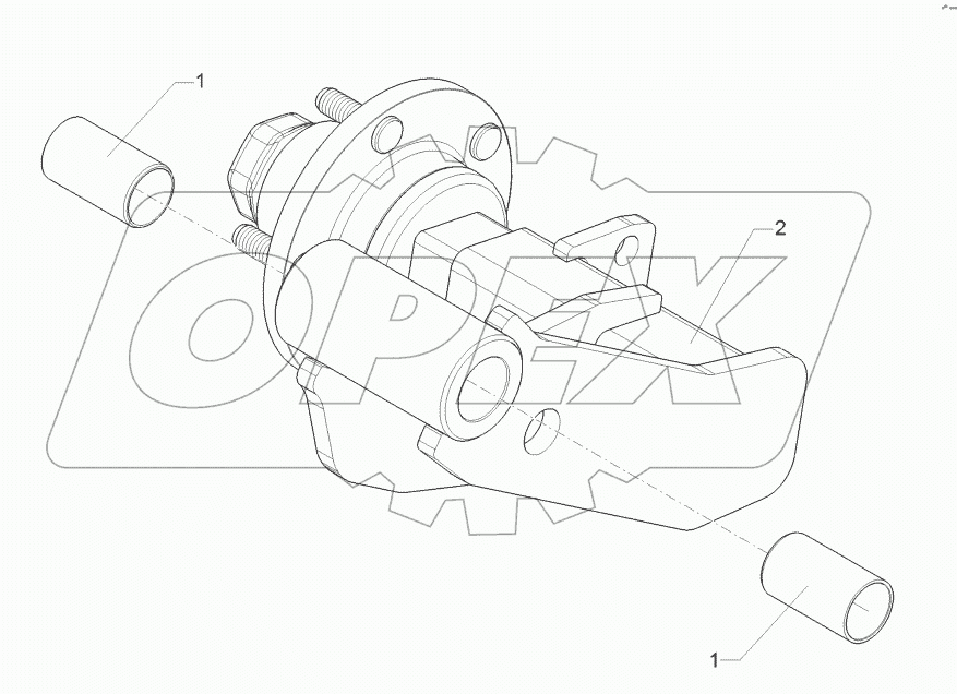 54710012 Wheel bracket