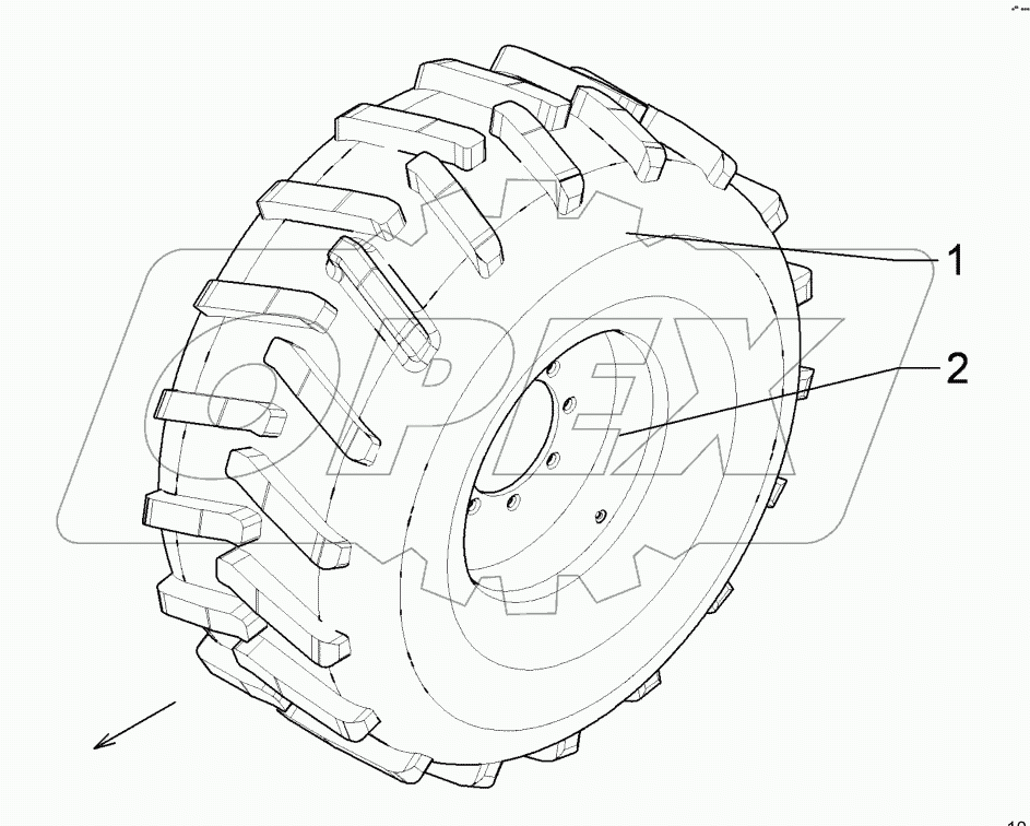 55010251 Wheel