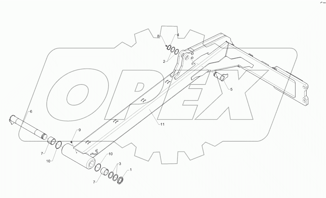65010131 Trailer transport solo axle