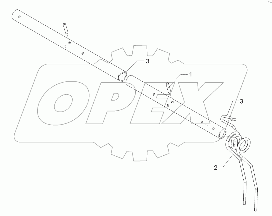 51210079 Straw harrow