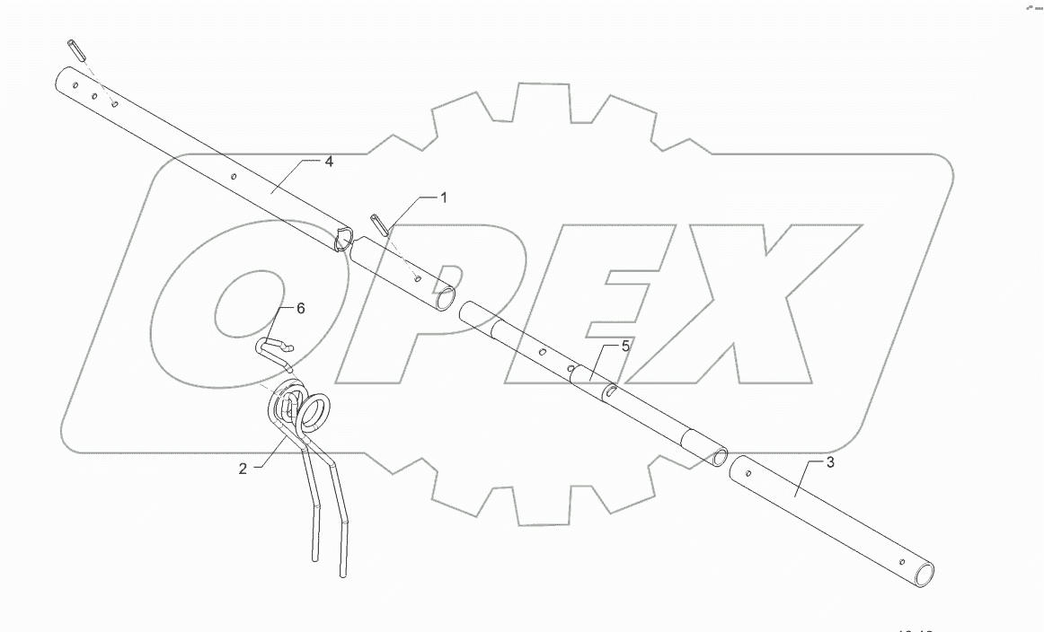 51210080 Straw harrow