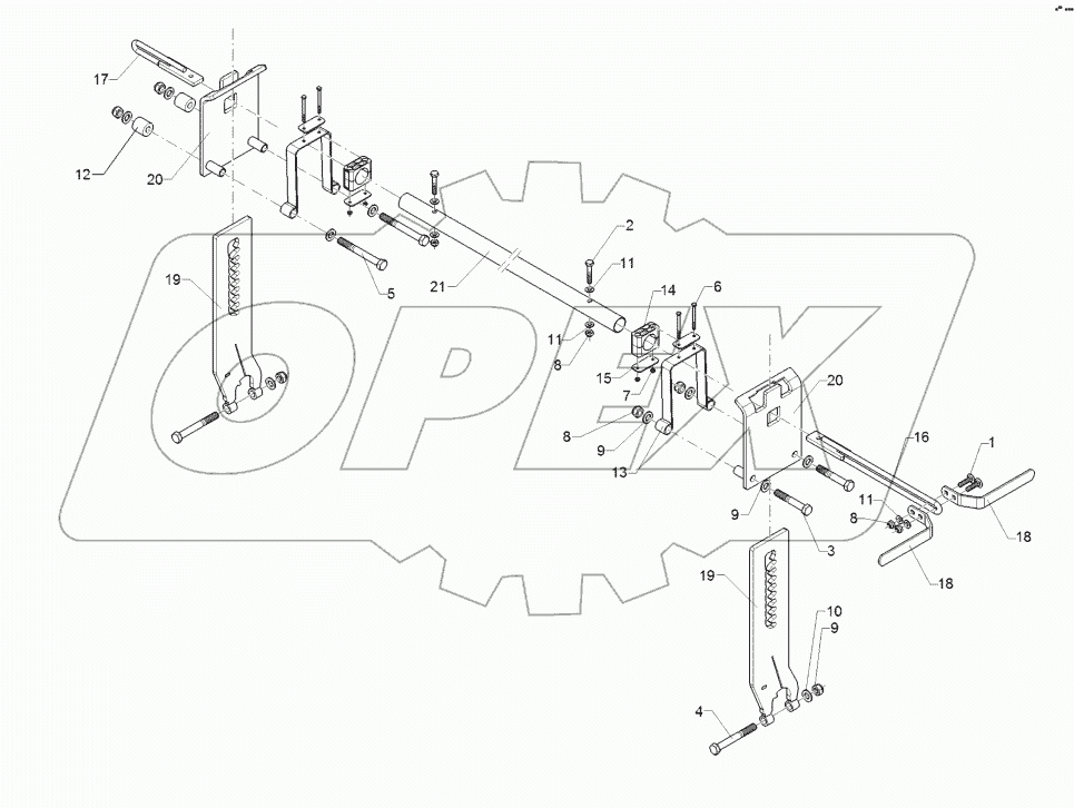 62210511 Harrow adjustment