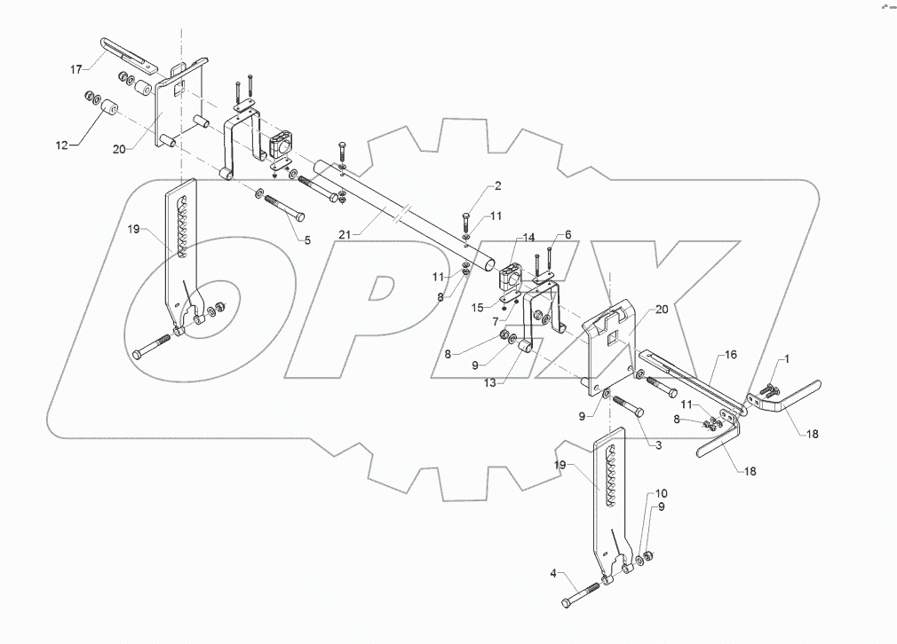 62210513 Harrow adjustment