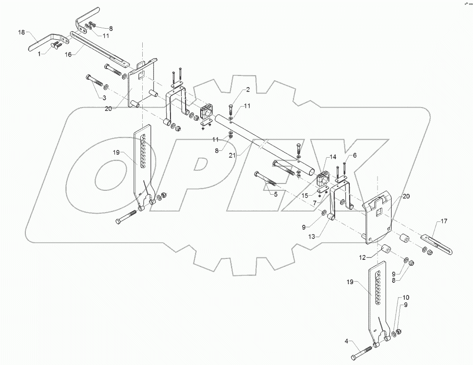 62210514 Harrow adjustment