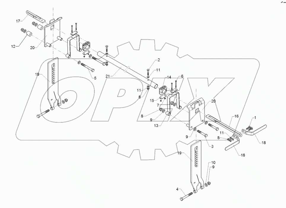 62210515 Harrow adjustment