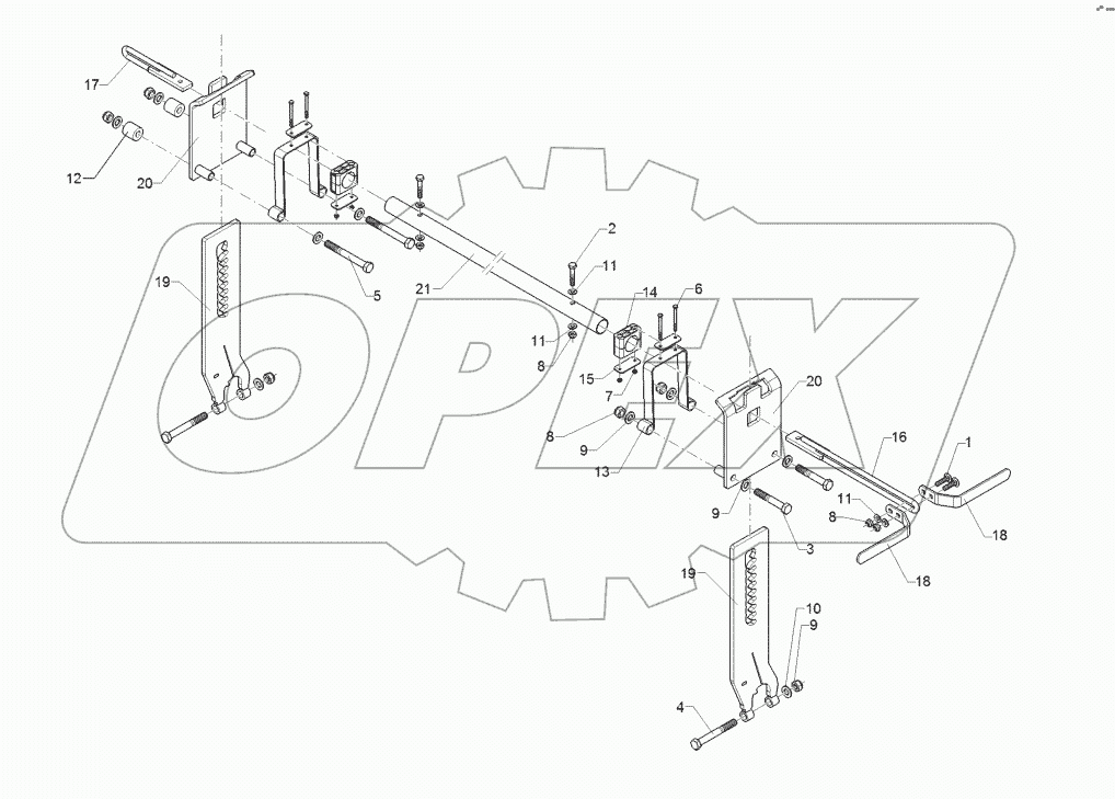 62210517 Harrow adjustment