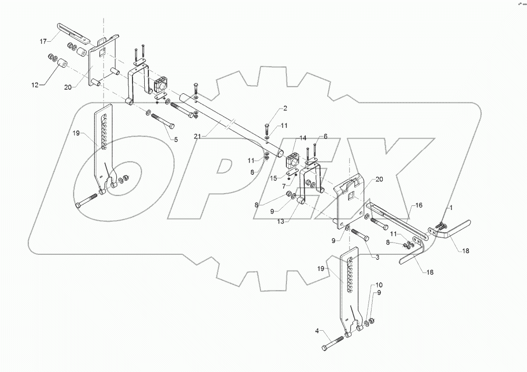 62210519 Harrow adjustment