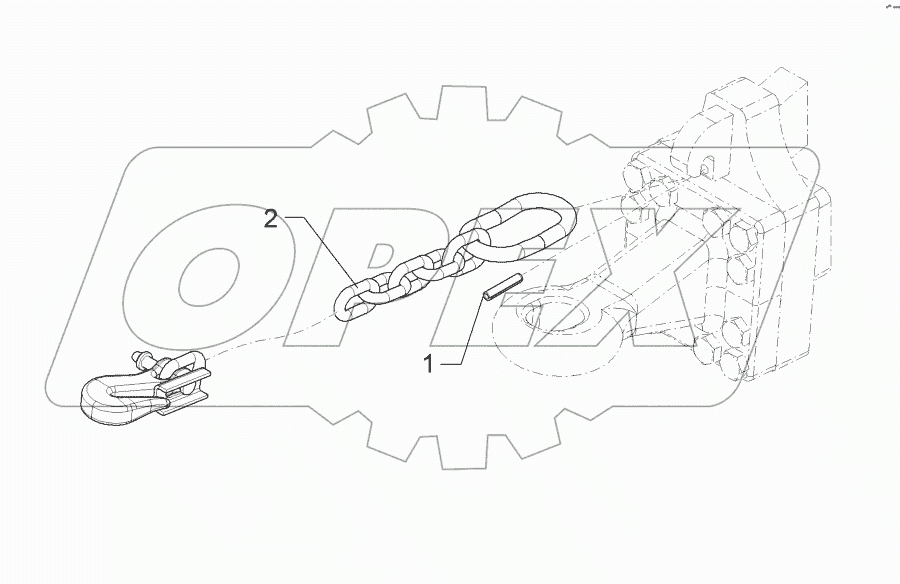 33110013 Safety chain