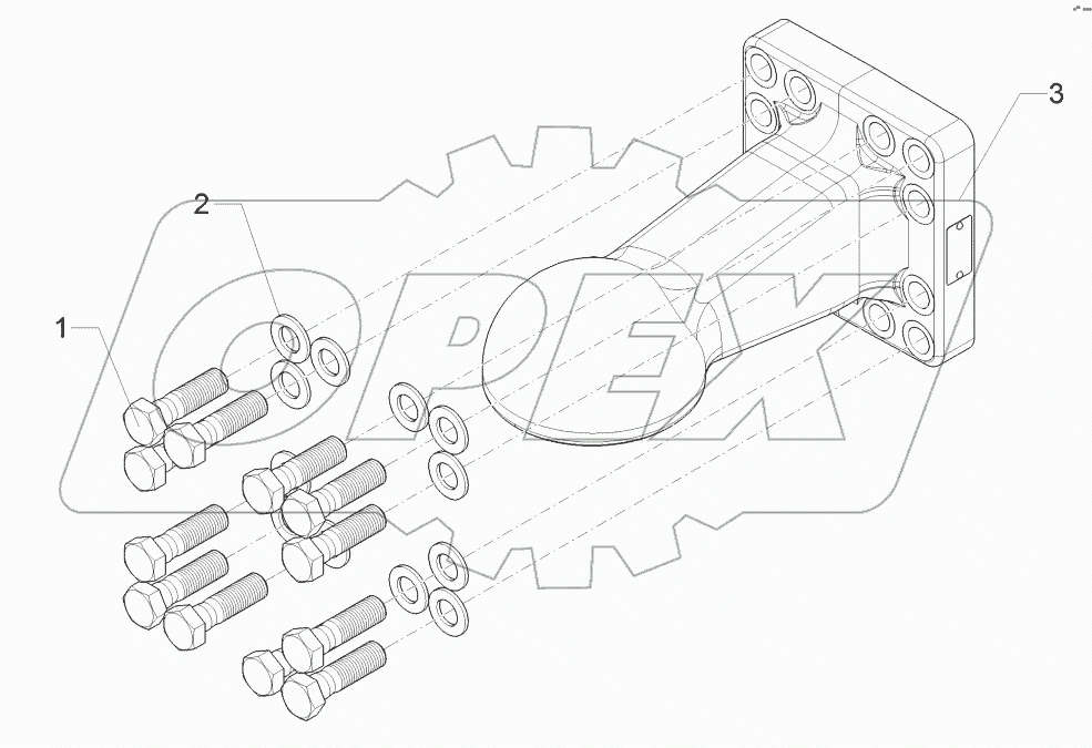 64010095 Ball-shaped coupling