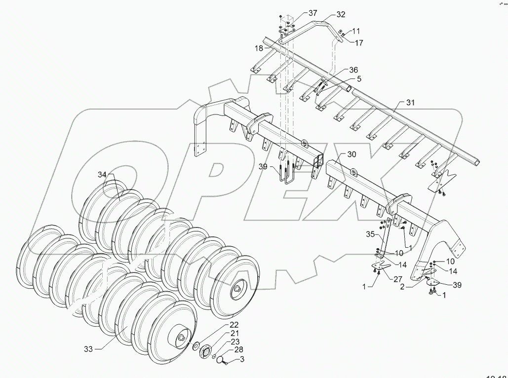 62210391 Packer double roller