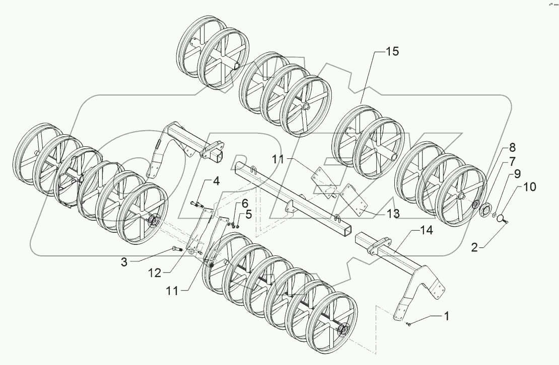 62210396 Double profile ring roller