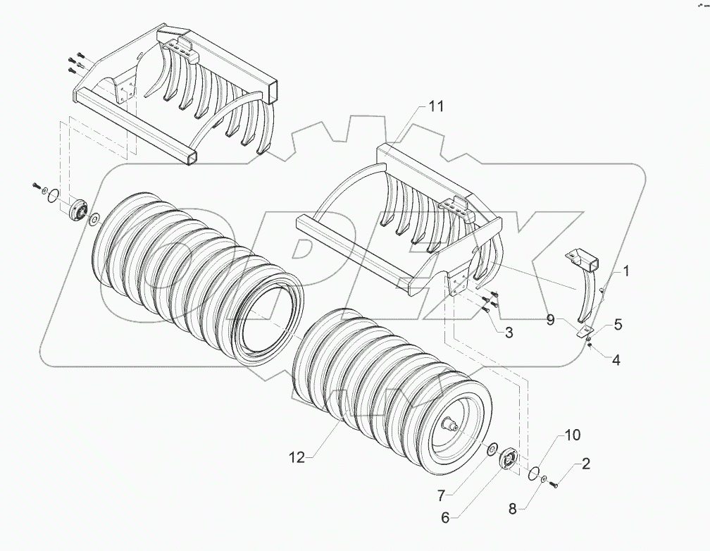 62210418 Rubber ring roller